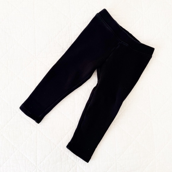 GAP Other - 3 Years GAP Kids Black Leggings Fleece Lined